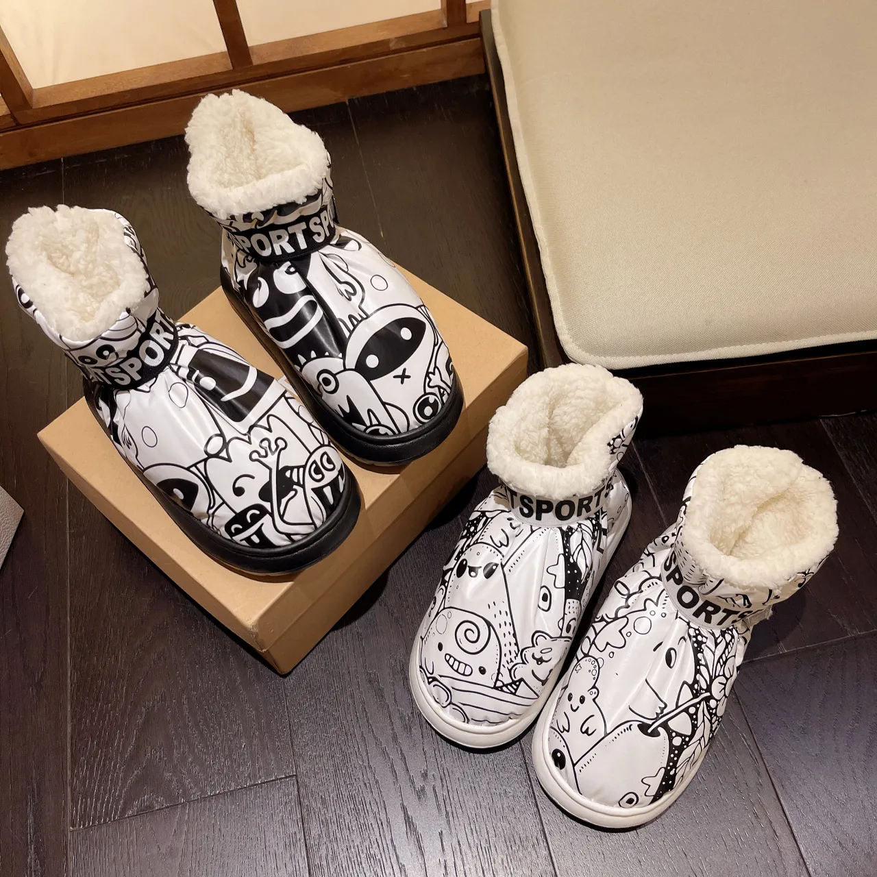 Livraison gratuite. Bottes mi-hautes tendance et chaudes, style créateur, qui affinent la silhouette._voghion.com