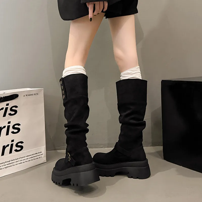 new Free Delivery Designer Woman Martin Comfortable Warm Anti Slip And Wear Resistant Boots_desvips.com