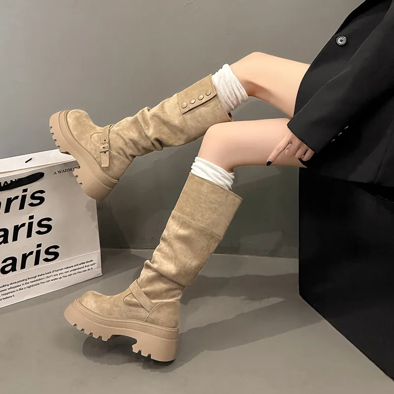 new Free Delivery Designer Woman Martin Comfortable Warm Anti Slip And Wear Resistant Boots_desvips.com