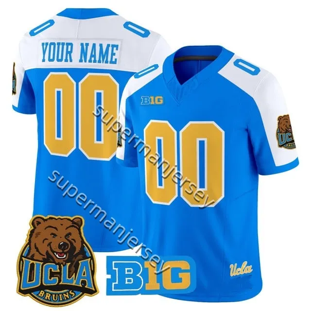 Custom Bruins Jersey Personalized UCLA Football Jersey Baseball