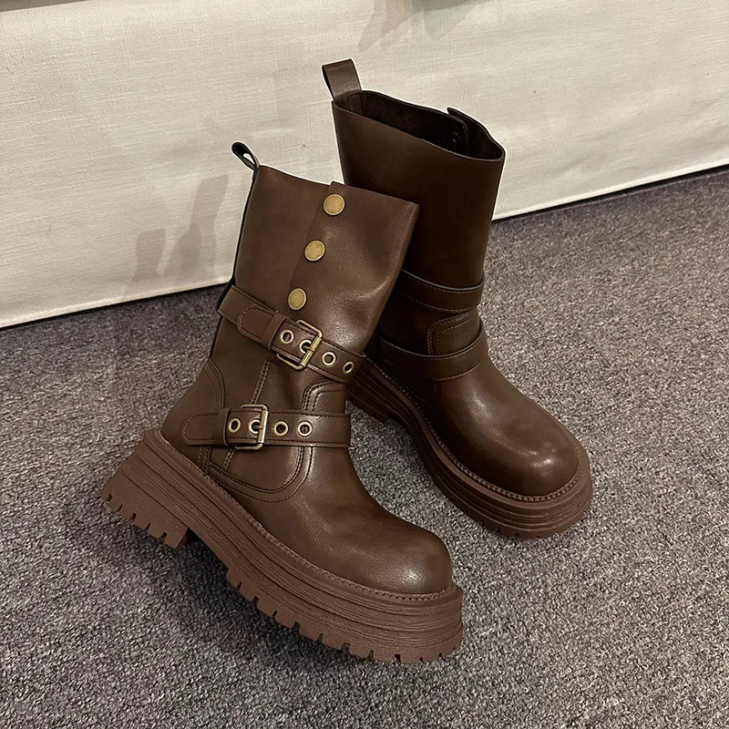 hot Free Delivery Designer Woman Martin Short Wear Resistant Anti Slip Comfortable Daily Boots_voghion.com