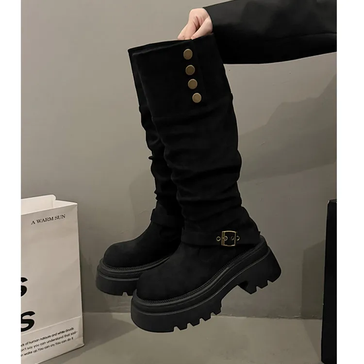 new Free Delivery Designer Woman Martin Comfortable Warm Anti Slip And Wear Resistant Boots_desvips.com