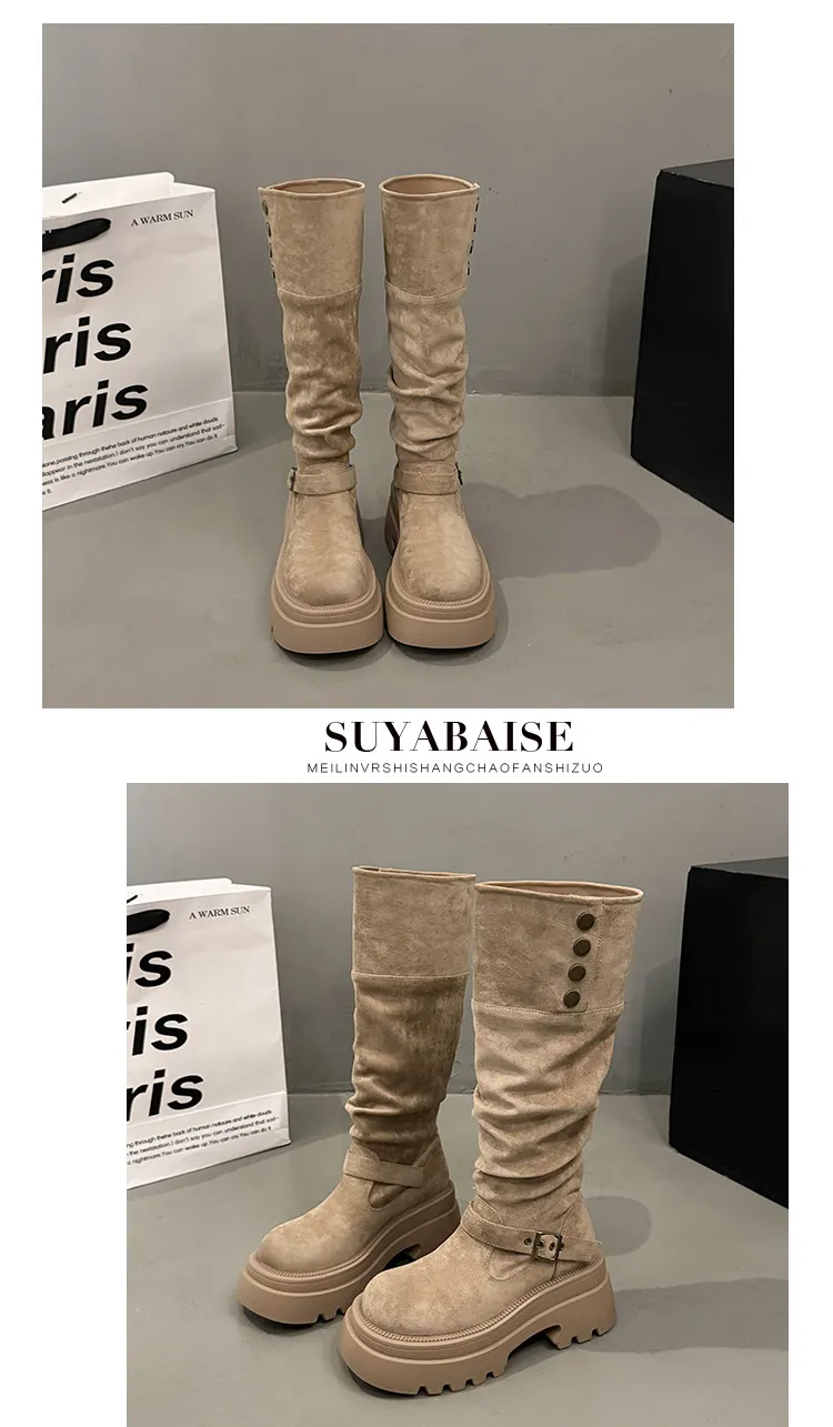 new Free Delivery Designer Woman Martin Comfortable Warm Anti Slip And Wear Resistant Boots_desvips.com