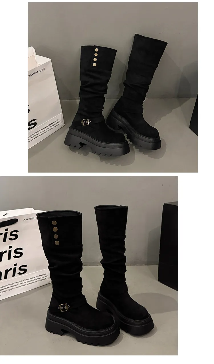 new Free Delivery Designer Woman Martin Comfortable Warm Anti Slip And Wear Resistant Boots_desvips.com