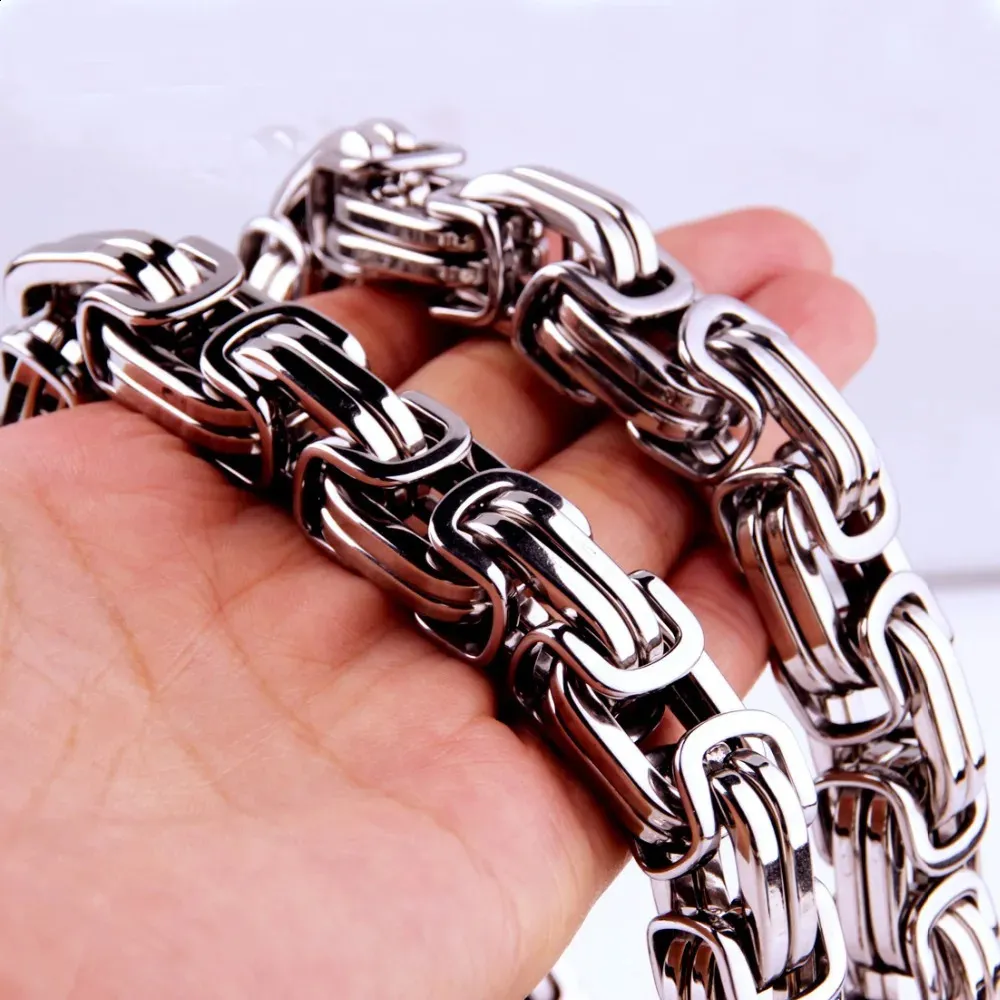 Collana Argento Con Croce &ndash; Acciaio Inox 40,6cm, Catena Con Moschettone, Ipoallergenico