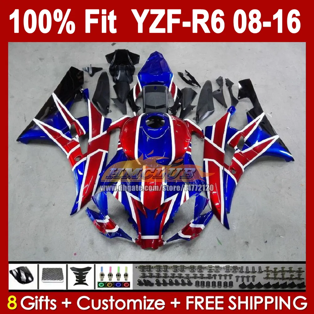 OEM Body Kit For Yamaha YZF R6 600CC 2008 2016  From Charles