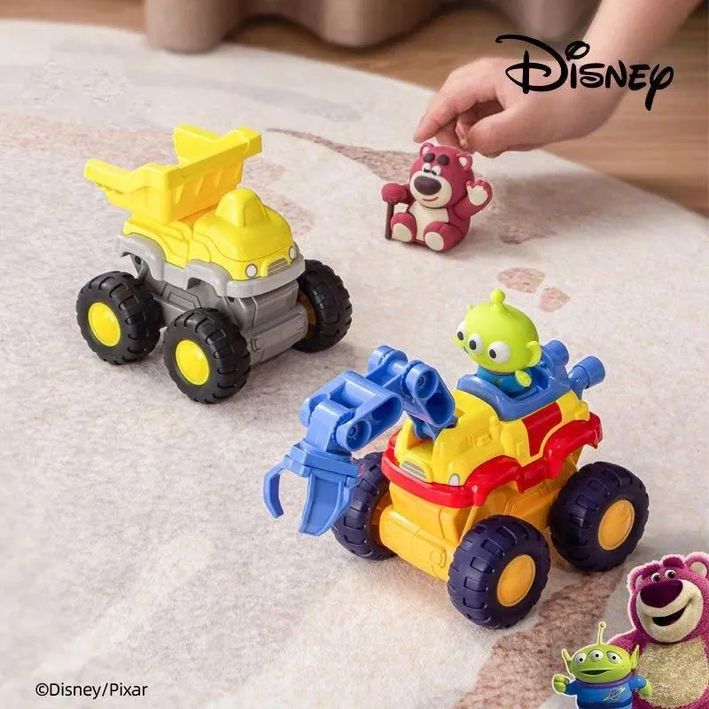 Disney Toy Story Strawberry Bear Alien Inertia Fisher Price Trio Blocks ...