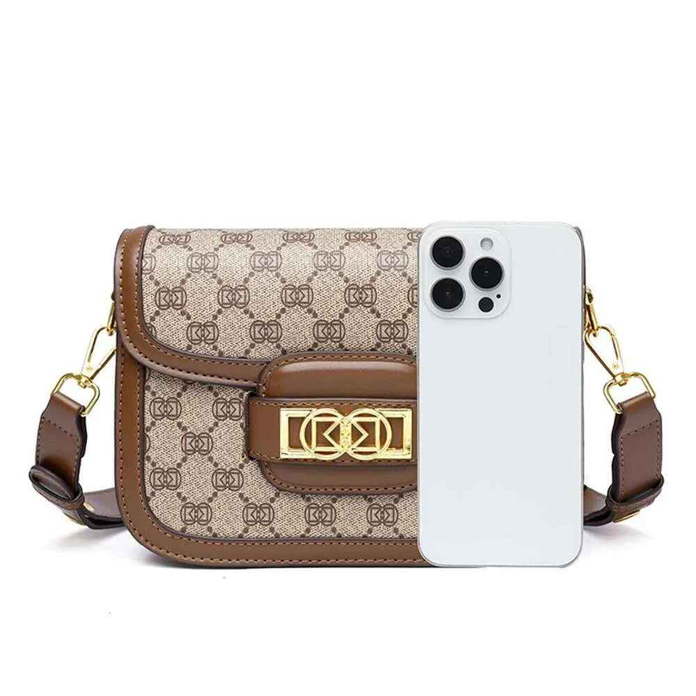 Ladies' Geometric Printed Lightweight Commuting Shoulder Bag, Fashionable And Versatile_voghion.com