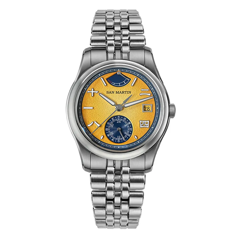 San Martin Men Automatic Watch 39mm Mechanical From 366,47