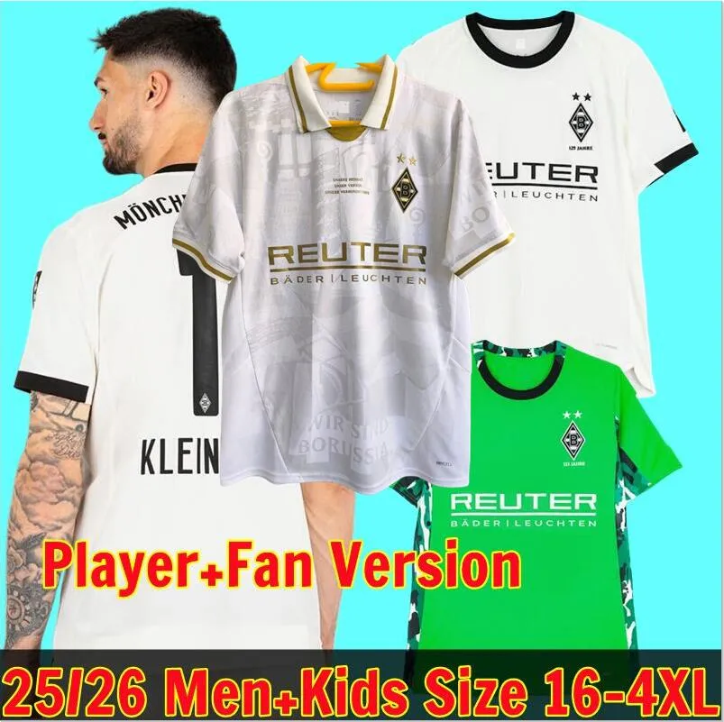 Maillot Domicile Borussia Mönchengladbach 2008/2009 – Taille XL – Joueur Oliver Neuville #27