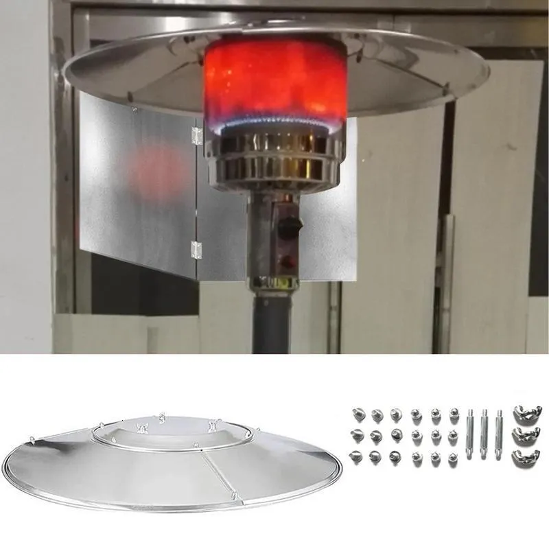 Reflector Shield For Patio Heater Durable Aluminum Heat Focusing
