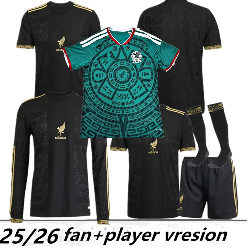 Save Big on Bulk Mexico Football Kit Mexico 2025 Gold Cup RAUL LOZANO Fans  Player Kits Mexiko Kids Football Shirt VEGA