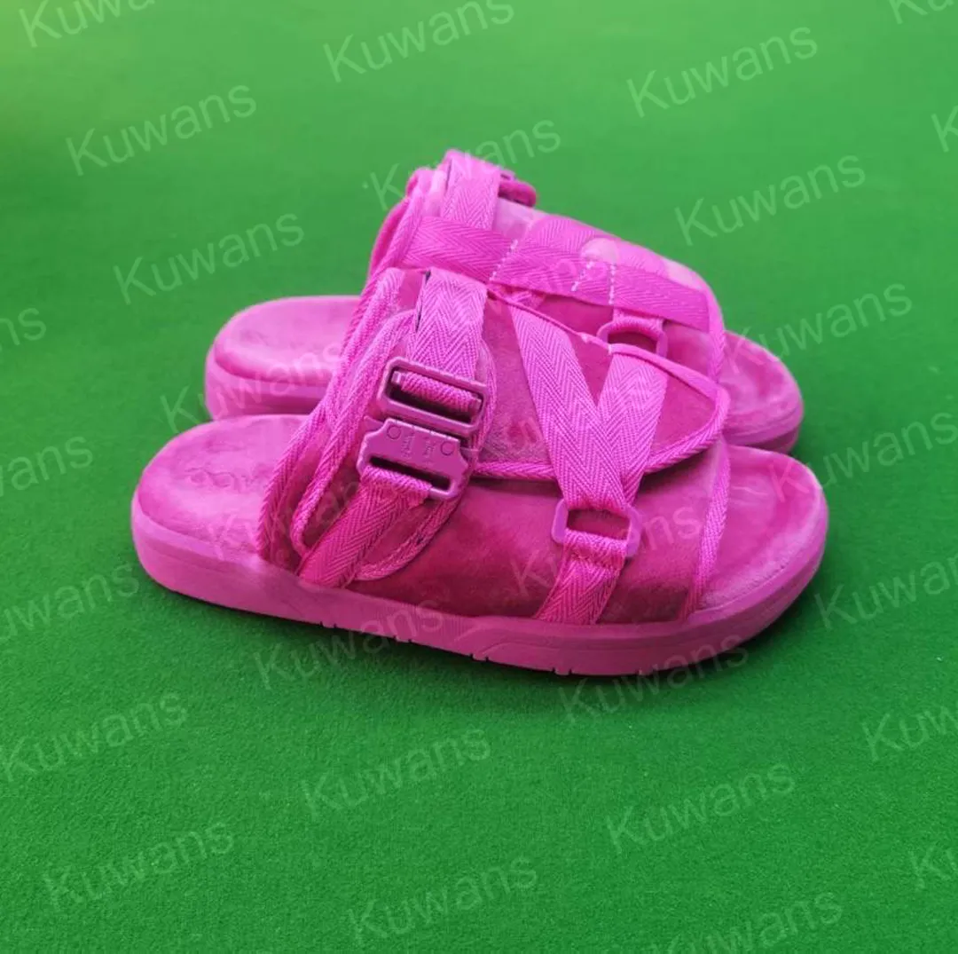 Pink satin drako slides DracoSlides - Comfortable Luxurious Slides For Men & Women  main image 4