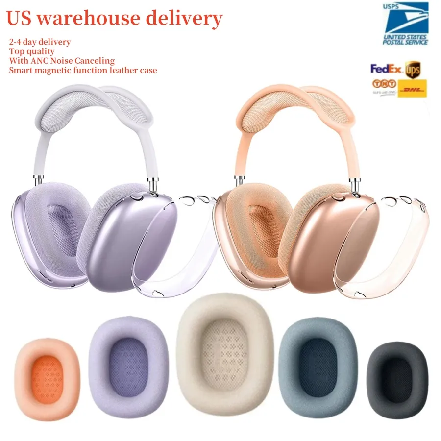 米国在庫 AirPods Max Bluetooth ヘッドフォン アクセサリー AirPods