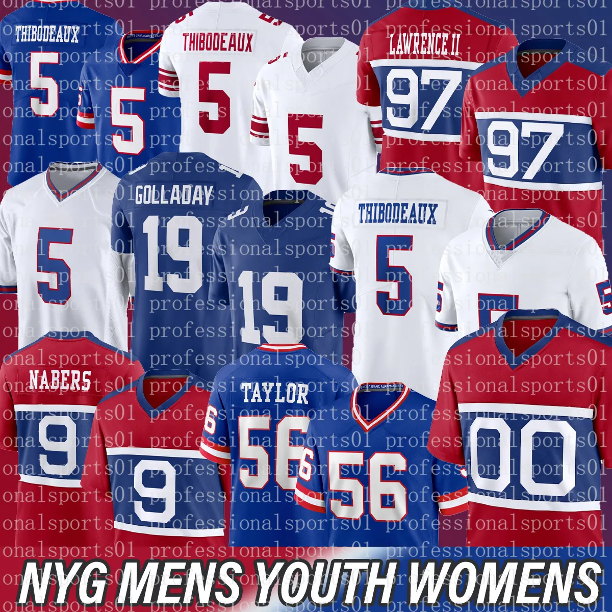 Save Big on Bulk Jersey Ny Giants Giants Football Jersey Malik Nabers,  Thibodeaux, Burns More New York Team Black Jersey Best Deals on DHgate