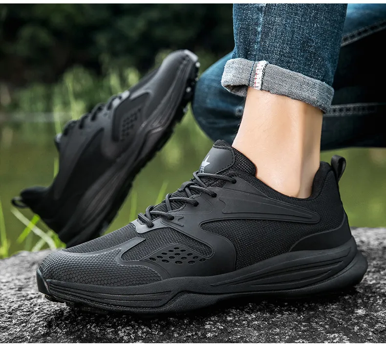 PROTECTCAMEL Designer Kostenloser Versand Outdoor-Sport Laufschuhe Rutschfest Atmungsaktiv Komfortable Wanderschuhe für Herren_voghion.com