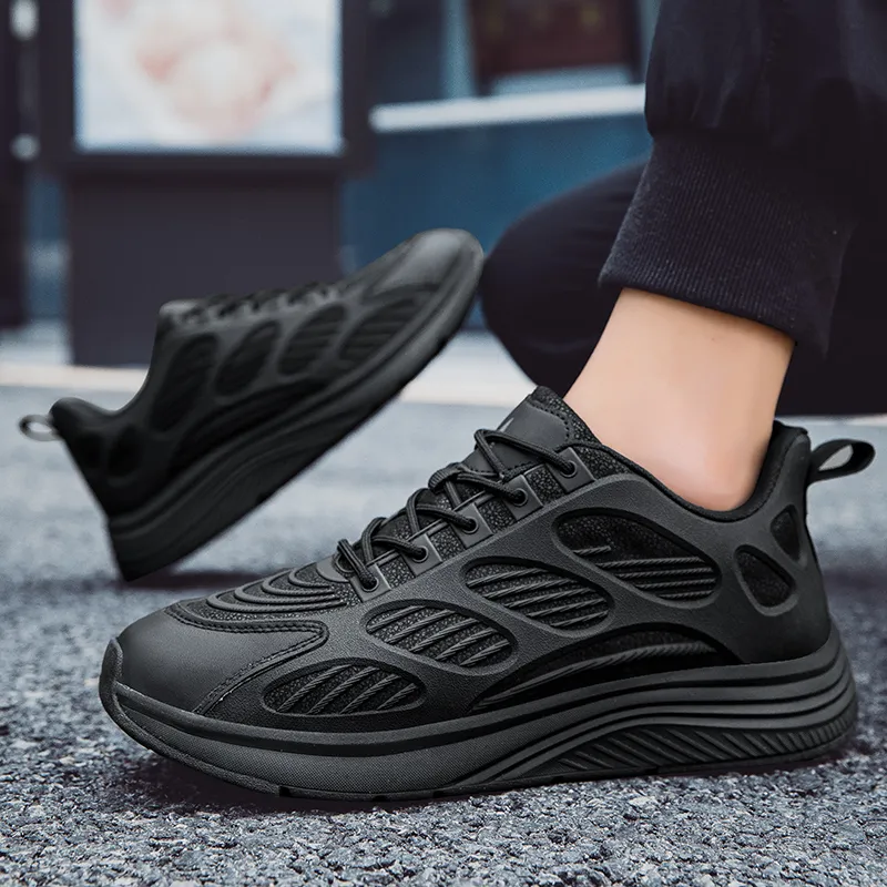 PROTECTCAMEL Designer Free Shipping Hot Outdoor Sports Running Anti-slip Anti-friction Hiking Shoes For Men Black_desvips.com