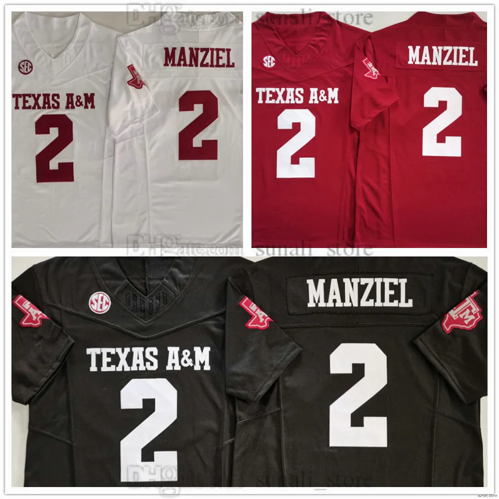 Save Big on Bulk Johnny Manziel Texas M Jersey Texas A&M Aggies Football  Jersey Johnny Manziel #2 Stitched Men's College Apparel Best Deals on