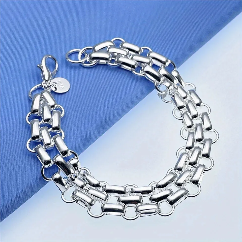 Pulsera De Plata 925 Con Estrellas Y Perlas: Regalo Perfecto Para Navidad O San Valentín Para Ella