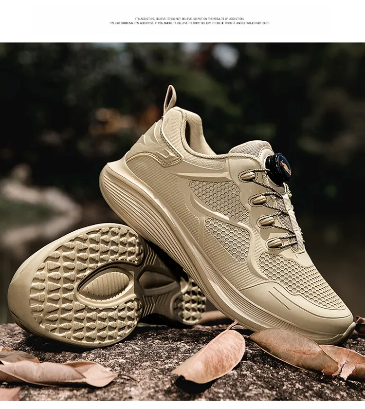 PROTECTCAMEL Designer Kostenloser Versand Outdoor-Sport Laufschuhe Rutschfest Atmungsaktive Wanderschuhe für Herren_voghion.com