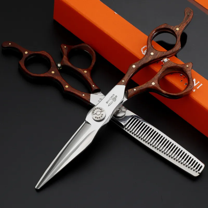Professional Hair Trimming Scissors: 6.0 Inch Haircut From