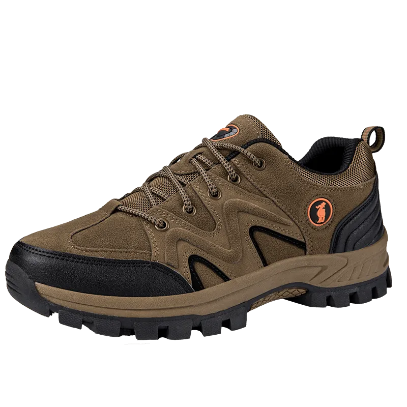 PROTECTCAMEL Designer Free Shipping Hot Outdoor Sports Running Trainer Anti-slip Comfortable Hiking Shoes For Men Brown_voghion.com