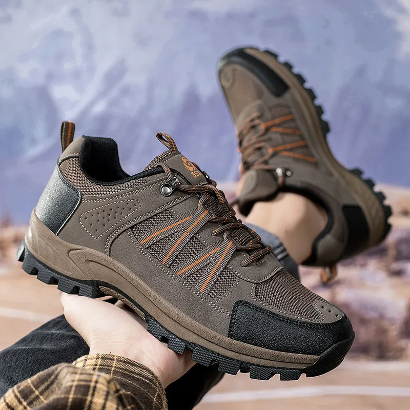 PROTECTCAMEL Designer Free Shipping Outdoor Sports Running Trainer Casual Anti-slip Breathable Hiking Shoes For Men_voghion.com