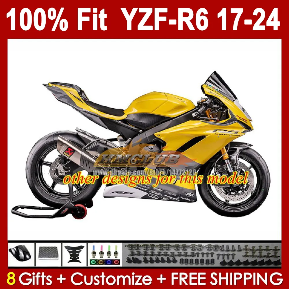 OEM ヤマハ YZF R6 600CC 射出成形フェアリング セット 2017を