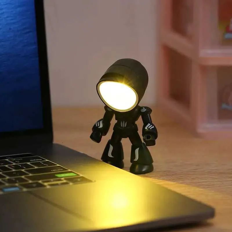 Cute Cartoon Desk Lamp LED Night Light For Kids Bedroom Bedside Table ...