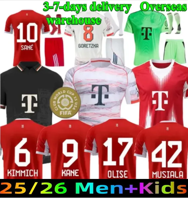 S Munich FANS 25 26 MANE Mexico Soccer Kit Set With SANE KIMMICH MULLER ...