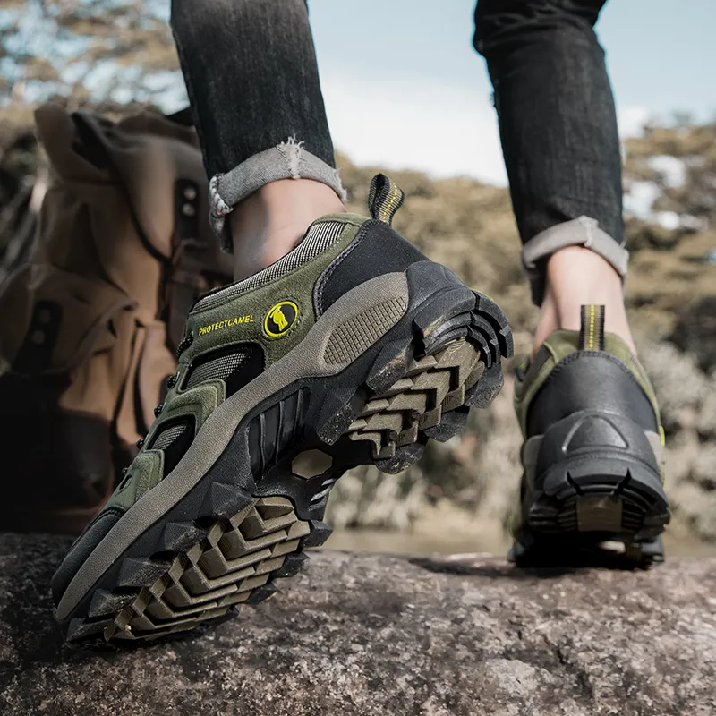 PROTECTCAMEL Designer Free Shipping Hot Outdoor Sports Running Trainer Anti-slip Hiking Shoes For Men_voghion.com