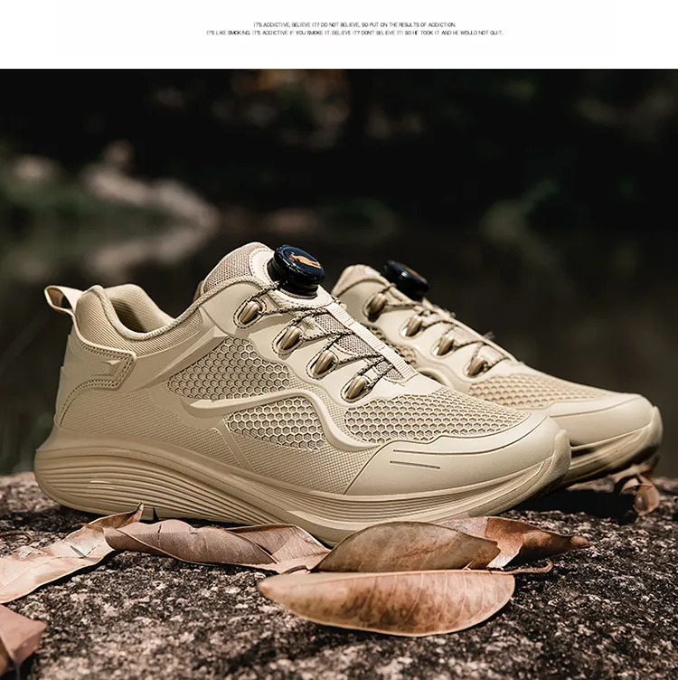 PROTECTCAMEL Designer Kostenloser Versand Outdoor-Sport Laufschuhe Rutschfest Atmungsaktive Wanderschuhe für Herren_voghion.com