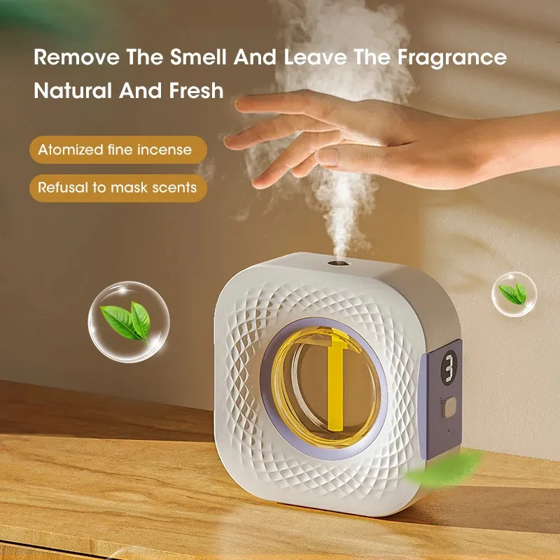 Wall Mounted Automatic Fragrance Machine Electric Spray Toilet ...