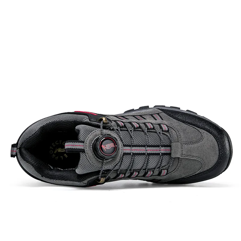 PROTECTCAMEL Designer Free Shipping Hot Outdoor Sports Running Casual Anti Slip Light Hiking Shoes Green Grey_voghion.com