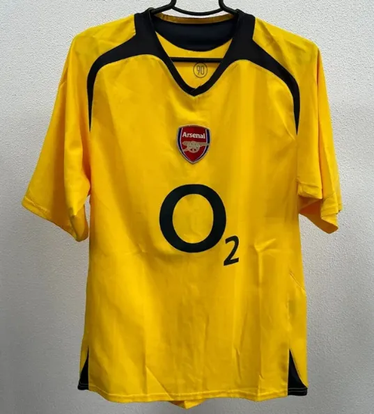 Retro Soccer Jerseys: 2005 2006 Henry Bergkamp Style