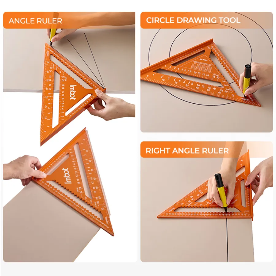 Fabrication Angle Ruler Aluminum Alloy Right Angle Ruler Industrial Grade... From Imbot, $3.22 ...