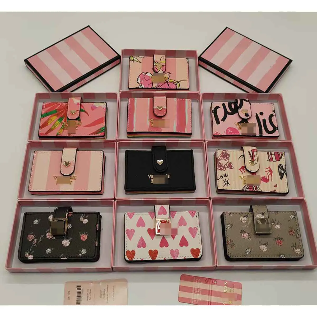 대량 Designer Money Clip Wallet 선물 상자와 PU 가죽 지갑 디자이너 카드 홀더, 여성용 짧은 클러치 구매로 큰  절약 | DHgate에서의 최고의 거래