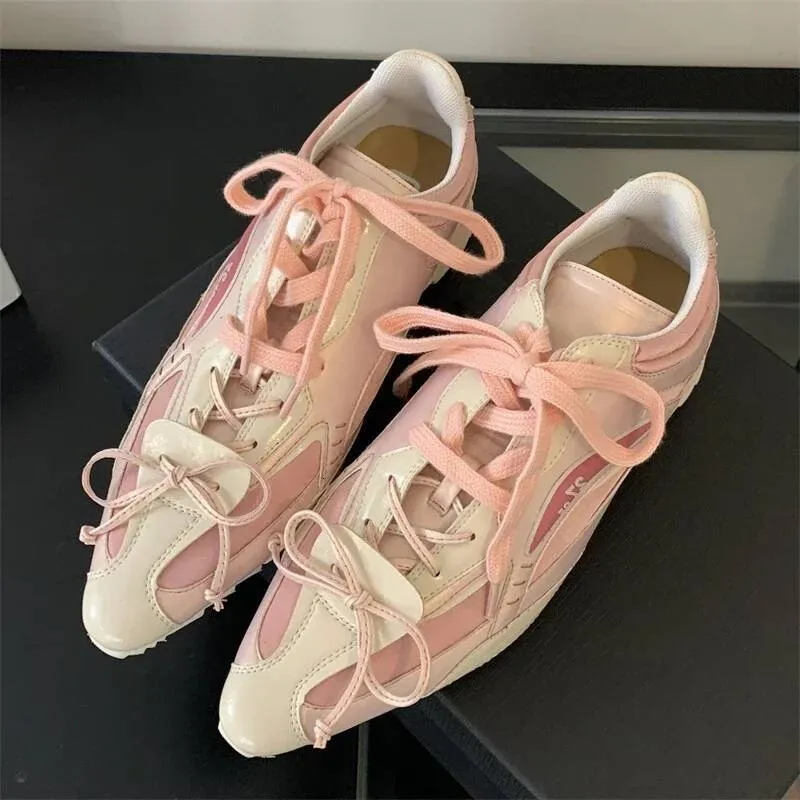 Eilyken New Design T-tied Butterfly-knot Flats Heels Women Shoes Fashion Pointed Toe Casual Sandals Elegant Mule Zapatos_voghion.com