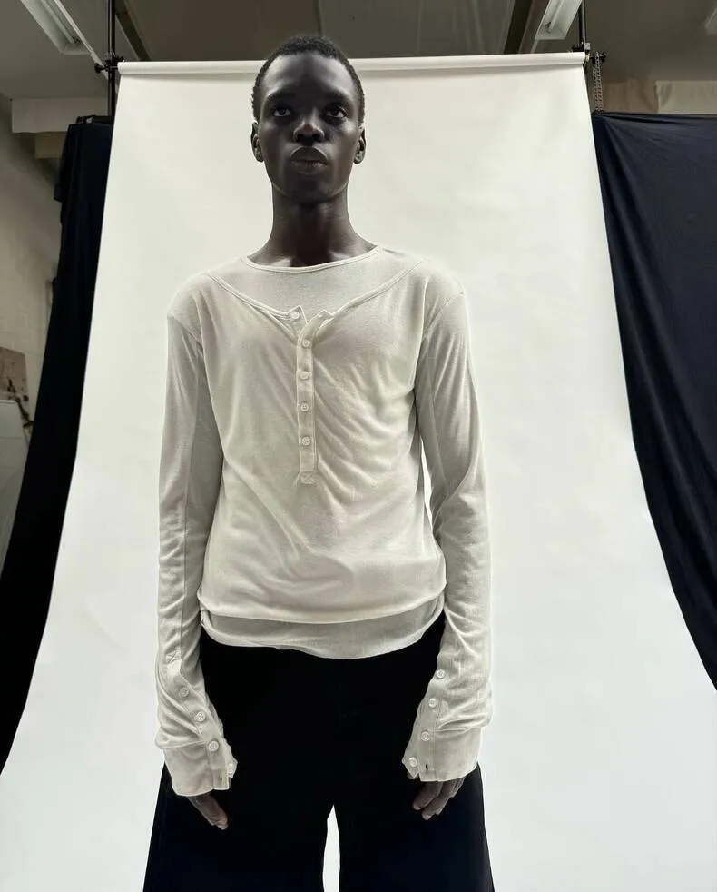 No Faith Studios Slim Fit Two Tone Black And White From Picus
