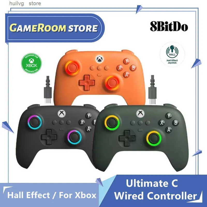 8BitDo Ultimate C Wired USB Gamepad Controller Hall Effect Joysticks ...