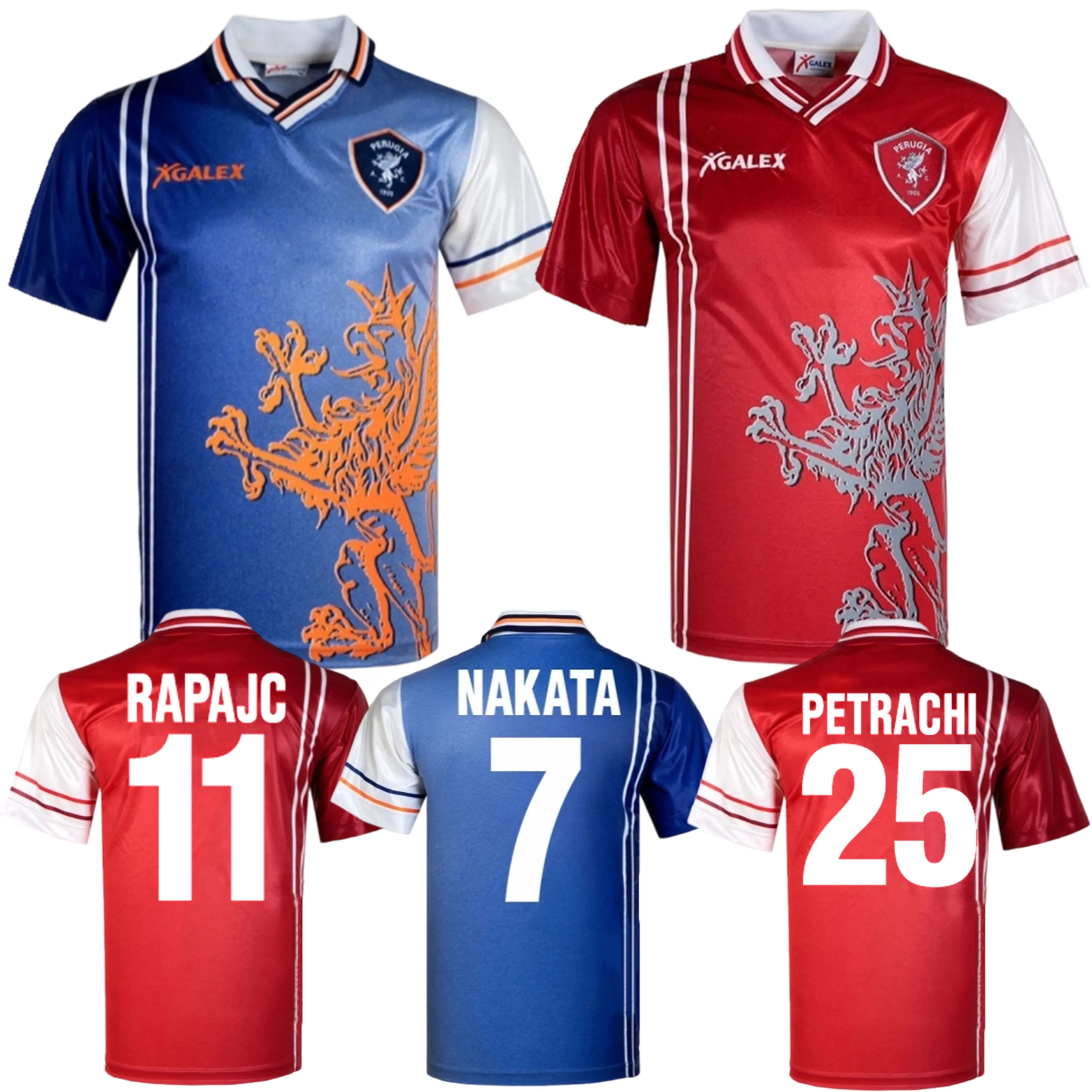 ウェア Perugia 1998 1999 Nakata #7 Perugia 1998/1999 Jersey - Large | eBay