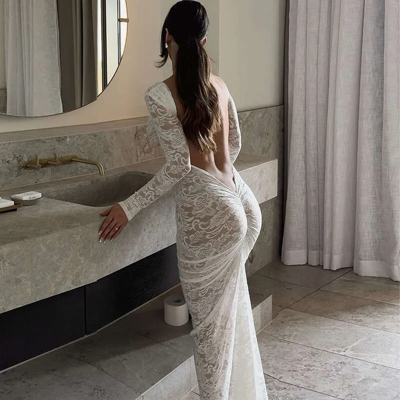 spandex for backless dress Shop 2021 Coffee Brown Spandex Backless Belt Sheath Column Prom Dress Under  122
