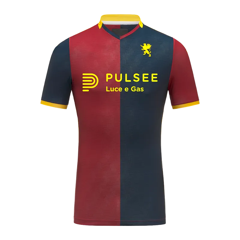 2024 GENOA THERTH SOCCER MAGHEY ROSSOBLU, 4XL 24/25, Maglietta Da