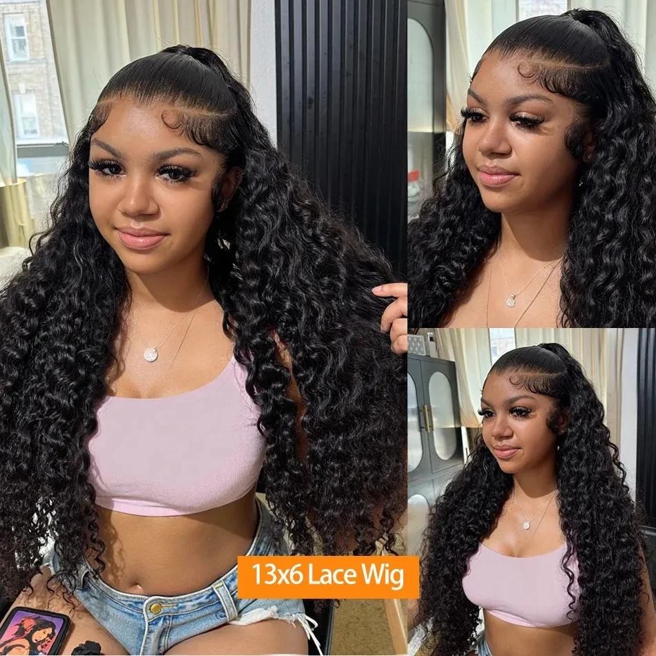 30 Water Wave Lace Front Aliexpress Lace Front Wigs... From  display picture 3