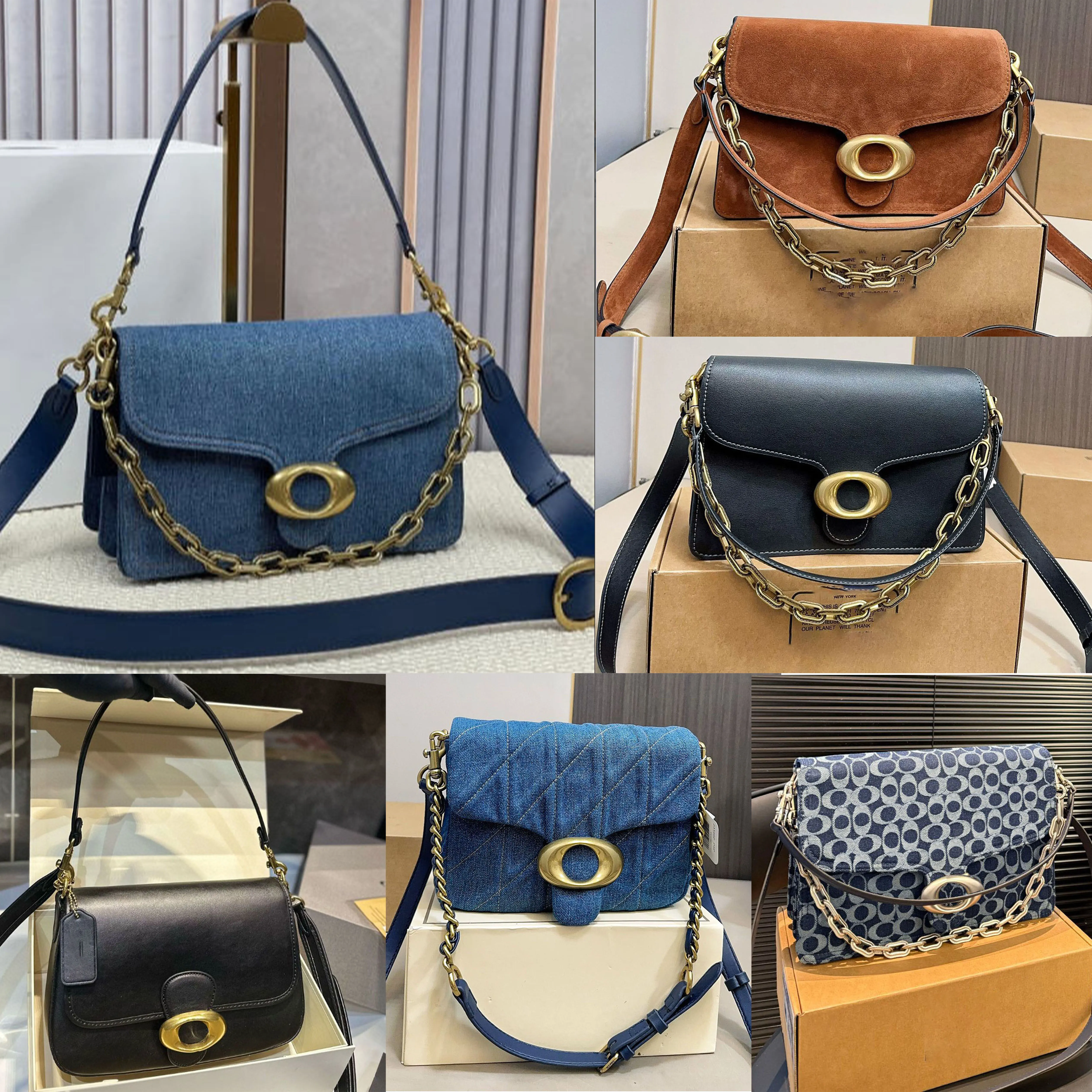 Coronel Tapiocca Borse a spalla Denim Borsa a tracolla Uomo Blu Chiaro Coronel Tapiocca Borse a spalla Denim Borsa a tracolla Uomo Blu Chiaro