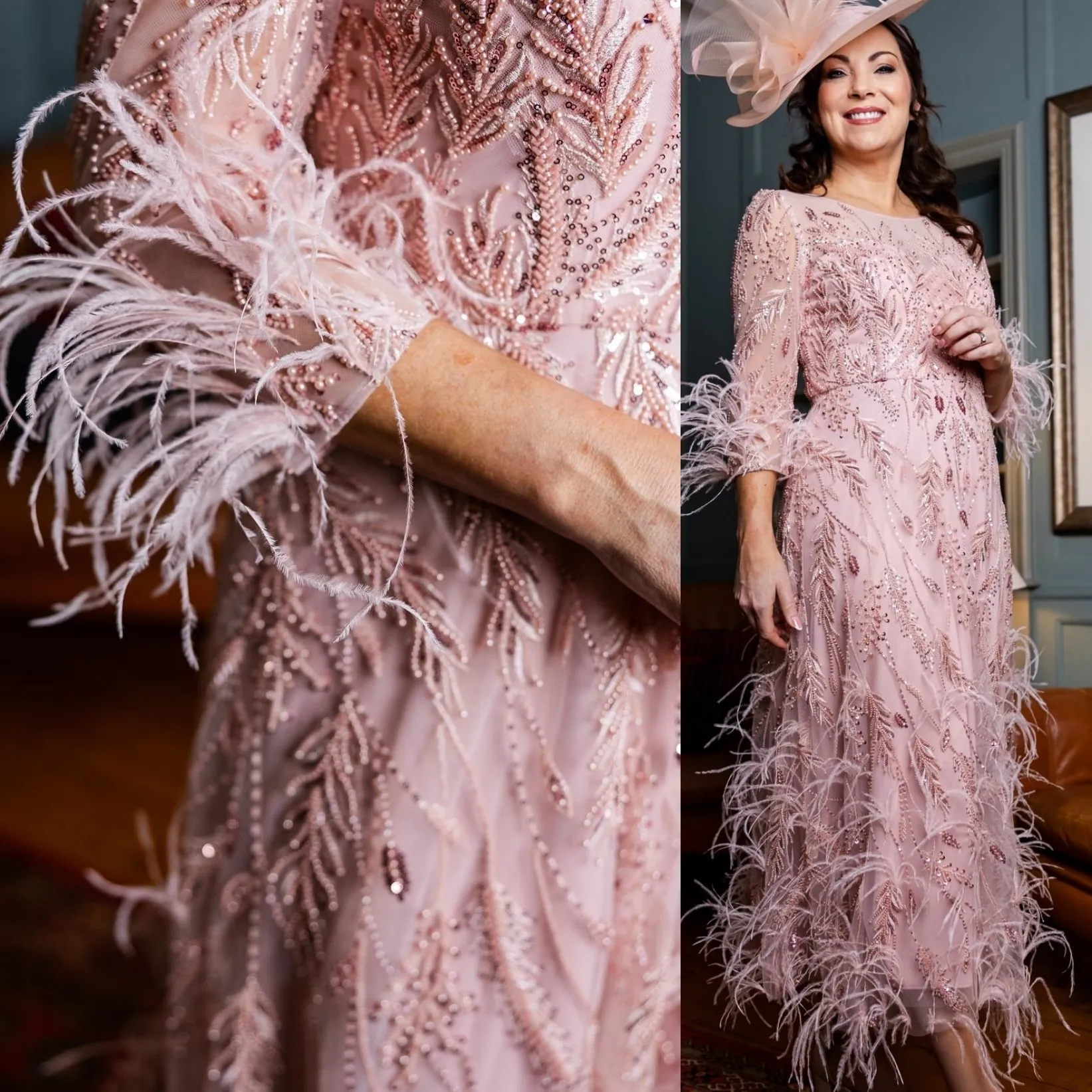 blush pink mother of the bride dress plus size Plus Size Mother Bride Dresses Elegant Blush Pink... From Factory Sale, $319.06