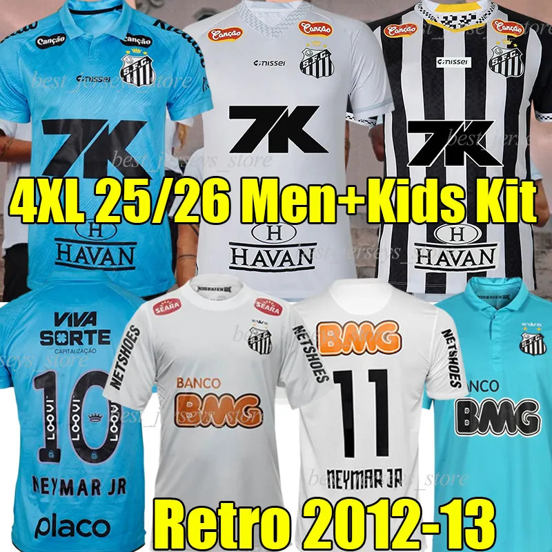 Santos Retro Soccer Jersey 2024 Classic Football Shirt For Men