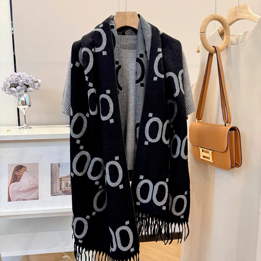 Designer Letter Scarf For Women, Luxury Warm Unisex Scarves, Classic ...