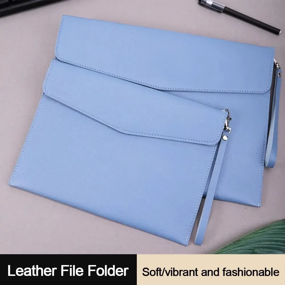 A4 A5 Leather File Folders With Handle Document... From Lian06, $6.12 ...