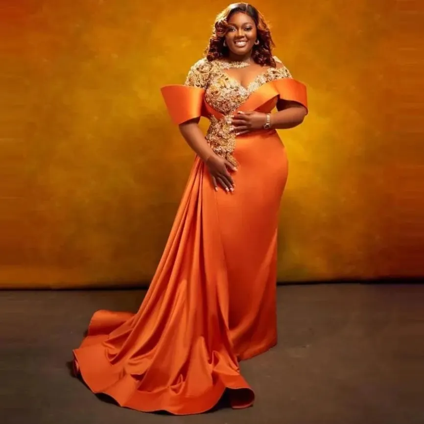 orange satin dress long sleeve Rustic Orange Satin Dress
